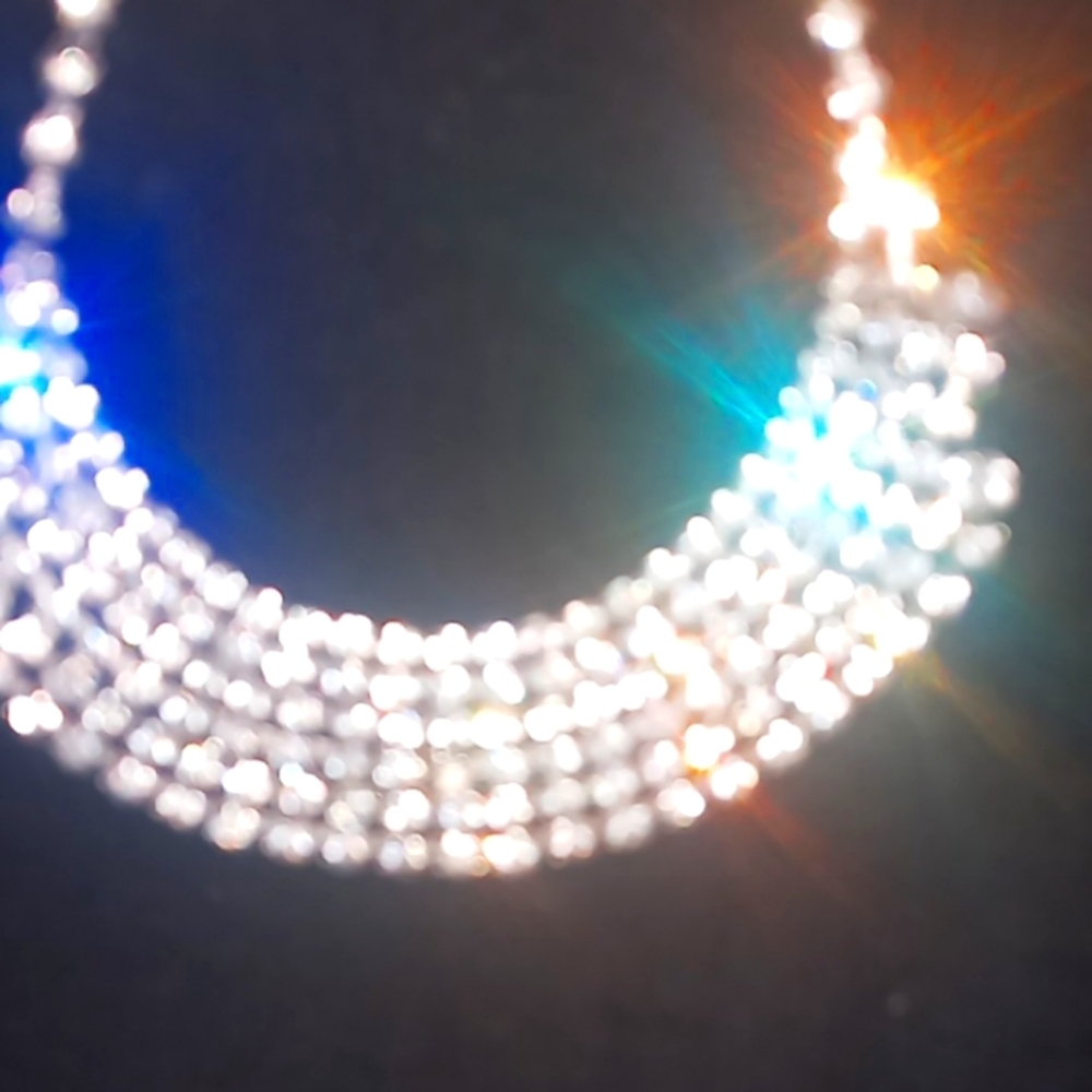1930's vintage Rhinestone choker
